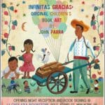19_casa_azul_postcard A poster of an old time mexican family.
