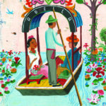 mexico_k.tif A painting of people in a boat on the water.
