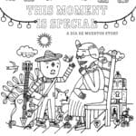 Moment is Special Coloring Page This Moment is Special, Coloring Page